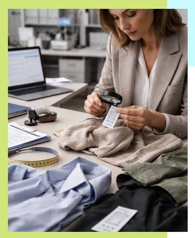 Сертификация одежды и текстиля в Вологде, быстрая экспертиза