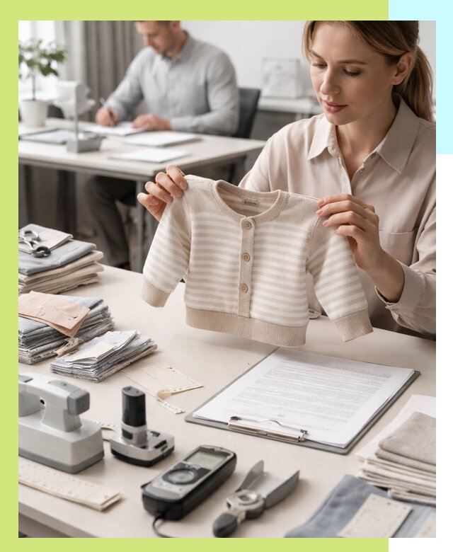 Сертификация детской одежды и текстильных изделий в Вологде