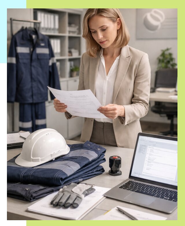 Сертификация спецодежды в Вологде от 7190 р. | Алешин-Вгд