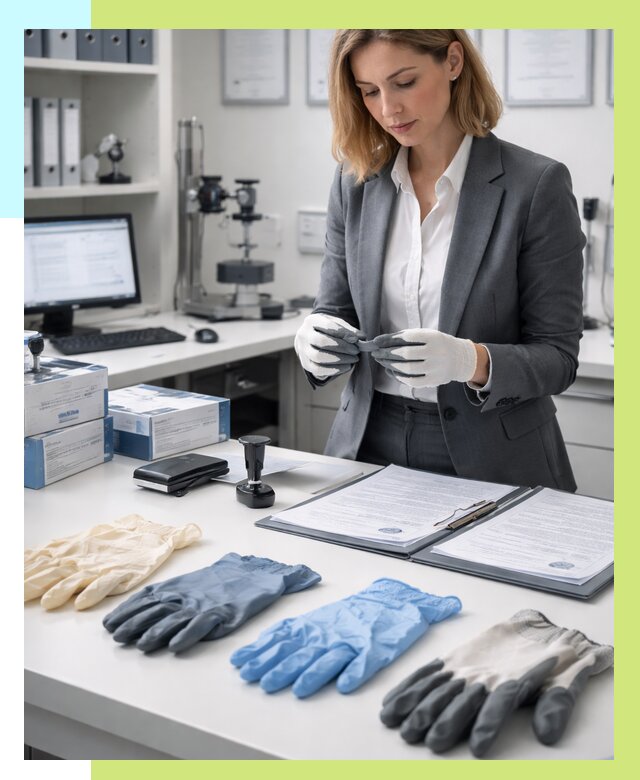 Сертификация перчаток в Вологде от 8731 р. | Алешин-Вгд