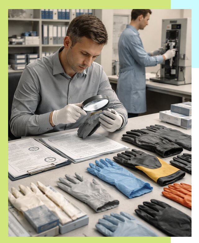 Сертификация перчаток и средств защиты продукции в Вологде