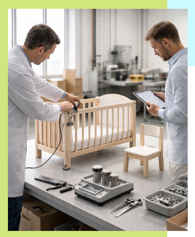 Сертификация детской мебели и проверка безопасности в Вологде