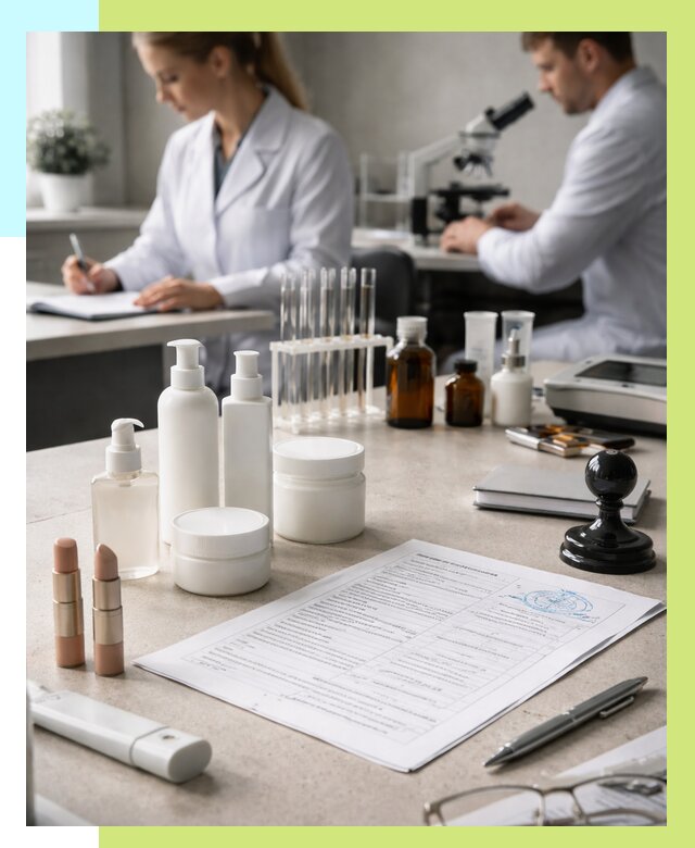 Сертификация косметики в Вологде от 20544 р. - Алешин-Вгд