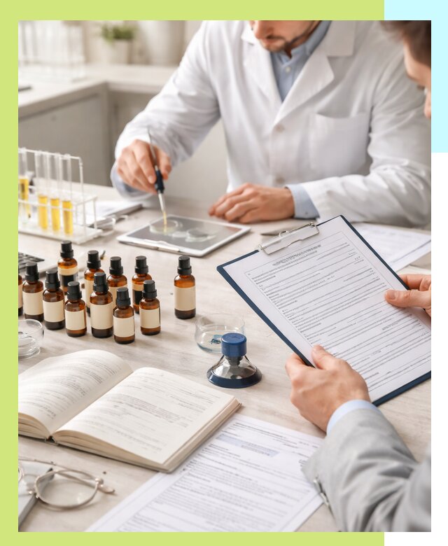 Сертификация эфирных масел и документация качества в Вологде