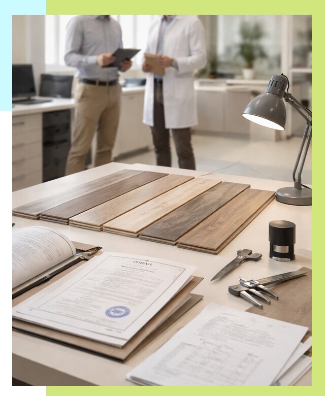 Сертификация ламината в Вологде от 18490 р. под ключ | Алешин-Вгд