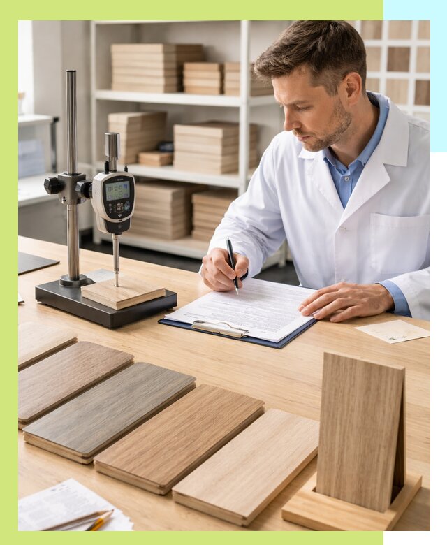 Сертификация ламината с испытаниями и оформлением документов в Вологде