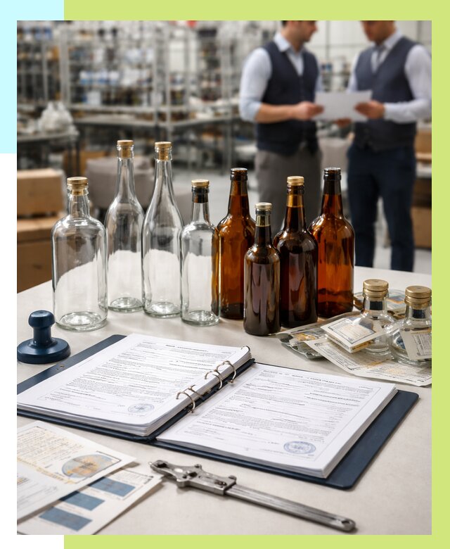 Сертификация стеклянных бутылок в Вологде от 25680 р. | Алешин-Вгд