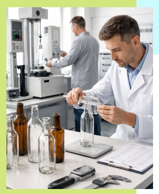 Сертификация стеклянных бутылок и сопутствующей упаковки в Вологде