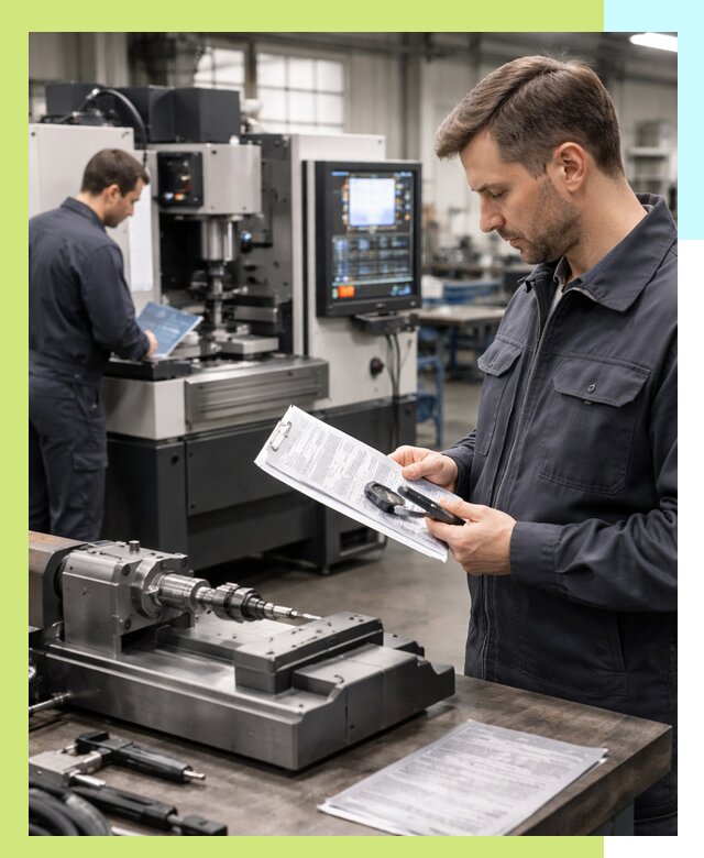 Сертификация станков: оформление документов и испытания в Вологде