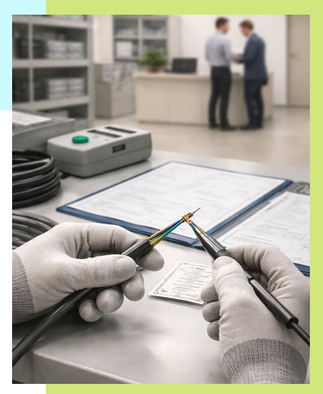 Сертификация провода в Вологде от 18490 р. в Алешин-Вгд