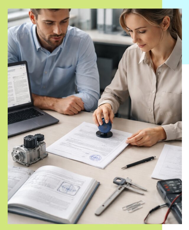 Выдача паспорта изделия и техническая экспертиза продукции в Вологде