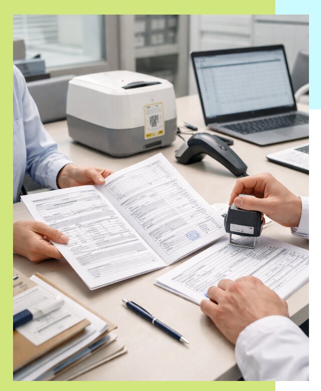 Оформление паспорта на товар и сопроводительных документов в Вологде