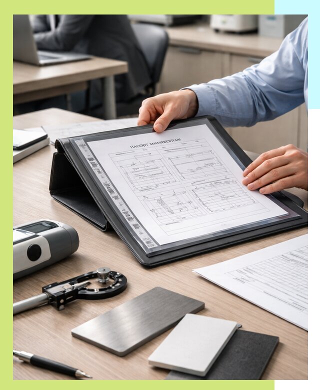 Оформление паспорта материала для продукции в Вологде