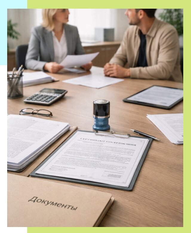 Сертификат соответствия на продукцию в Вологде от 15408 р.|Алешин-Вгд