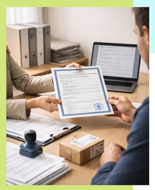 Оформление сертификата соответствия на продукцию в Вологде