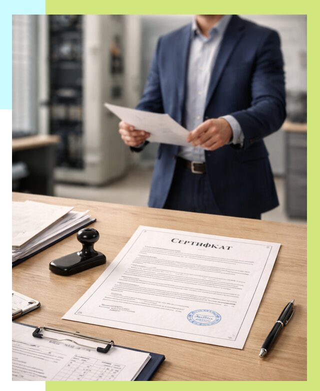 Сертификат на оборудование в Вологде от 15408 р. | Алешин-Вгд