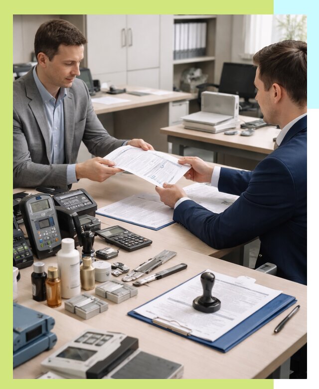 Оформление и получение заключения РЧЦ для оборудования в Вологде