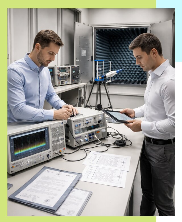 Оформление и выдача сертификата ЭМС для продукции в Вологде