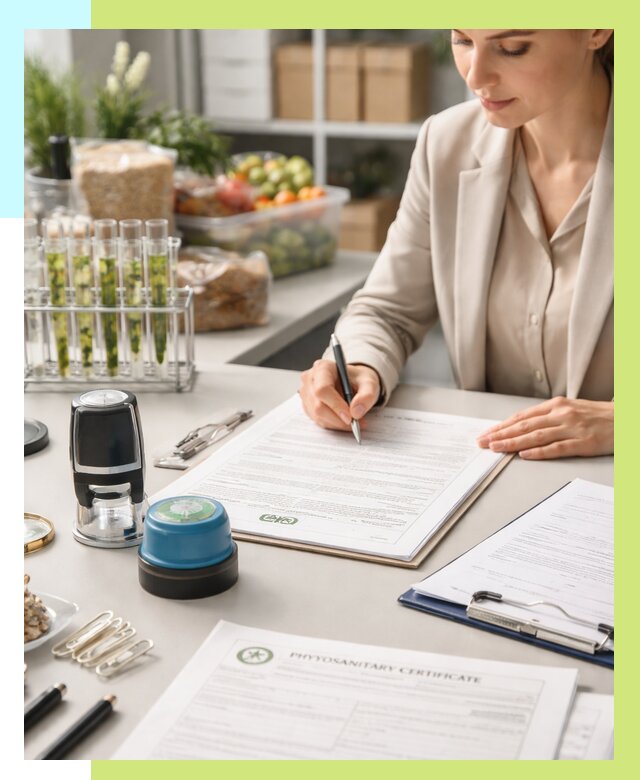 Фитосанитарный сертификат оформить в Вологде от 4622 р. | Алешин-Вгд