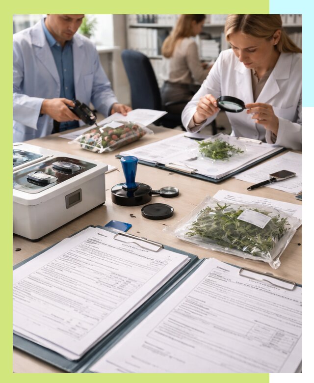 Оформление карантинного сертификата для растений в Вологде