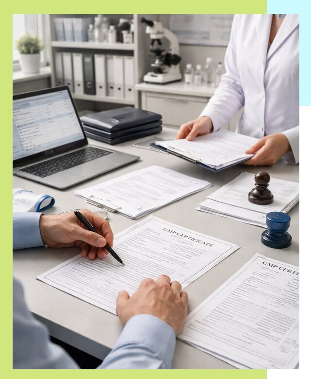 Оформление сертификата GMP в Вологде для фармпроизводства