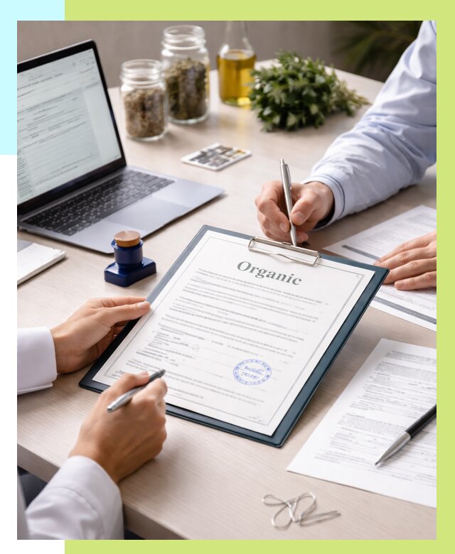 Оформление сертификат органик в Вологде от 30816 р. | Алешин-Вгд