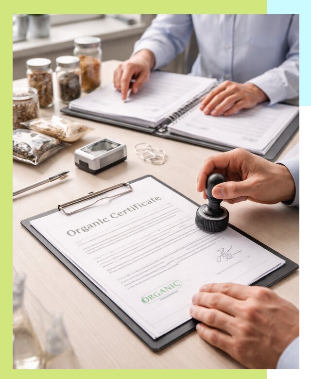 Получение органик сертификата для продукции в Вологде