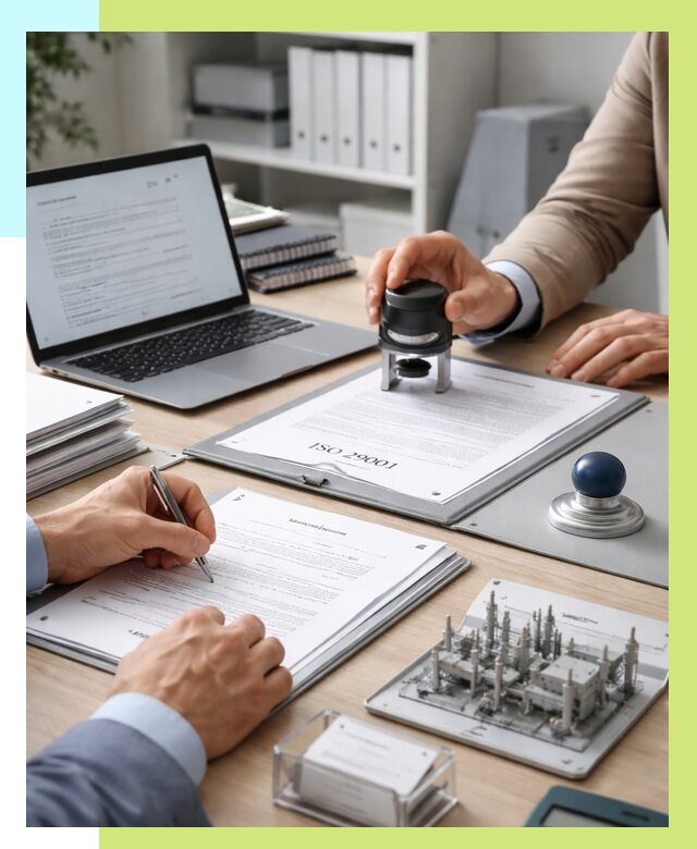 Сертификат ISO 29001 в Вологде под ключ от 77040 р. | Алешин-Вгд