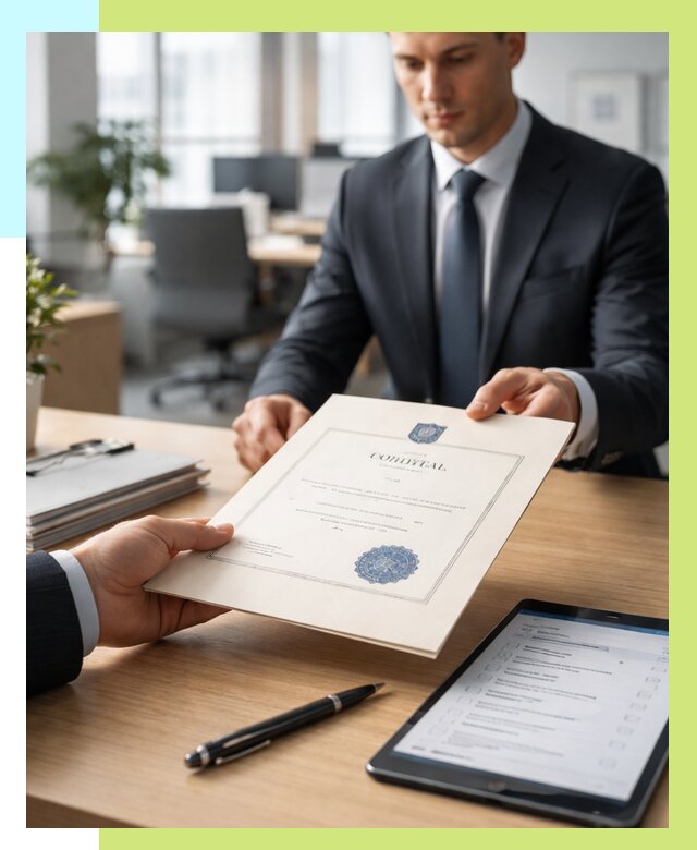 Сертификат ISO 30301 в Вологде от 35952 р. | Алешин-Вгд - под ключ