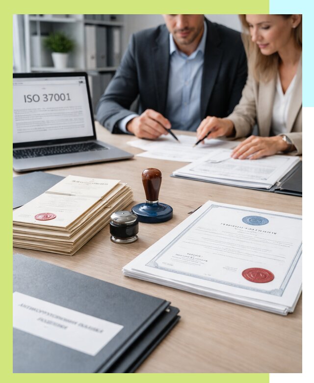 Получение сертификата ISO 37001 по системе борьбы с коррупцией в Вологде